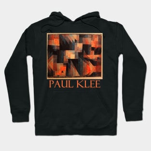 Gradation, Red-Green (Vermillion) by Paul Klee Hoodie